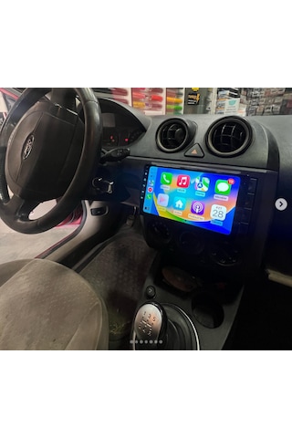 For-x Ford Fiesta-fusion 2002-2005 -9''android Gerçek 2+32 Gb / 4 Çekirdek 1.6ghz / Wıfı 5.0ghz / Bt 5.4-kablosuz Carplay-hd Kameralı-teknik Destekli 9"