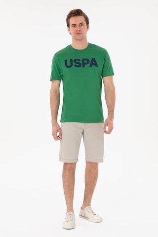 U.S. Polo Assn. Us. Polo Assn. Erkek Tişört 50297988-vr054 Yeşil