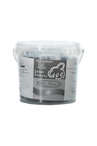 Dr Paste Şeker Hamuru 500 Gr - Gri