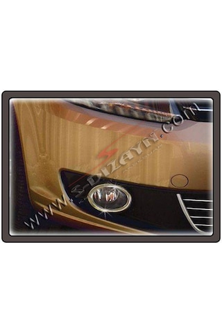 S-Dizayn  Volkswagen Caddy Krom Sis Farı Çerçevesi 2 Prç 2010-2015