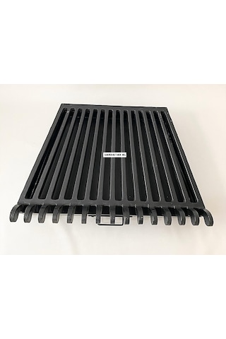 Döküm Izgara Şömine Izgarası 70 Cm X 46 Cm.X 46 Cm 15 Li Izgara Çekmeceli