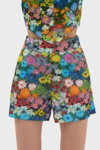 Les Benjamins Bayan Short Lb23sshoefuso-501 Mavi-turuncu Mavi-turuncu