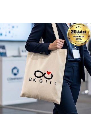 Logonuza Özel 20 Adet Uzun Kulp Ham Bez Çanta 30x35 Cm - Promosyon Logo Baskılı Ham Bez Çanta Ham Renk
