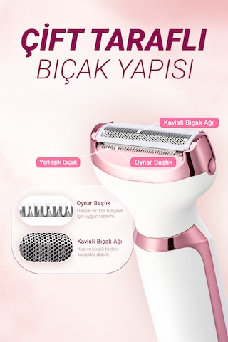 Veryfit RF-3028 4'ü 1 Arada Epilasyon Aleti