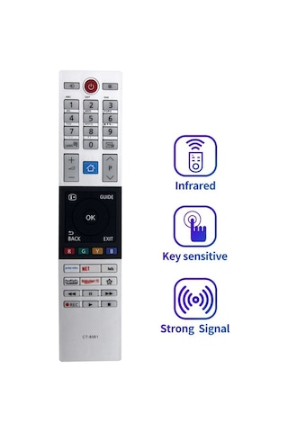 Snoweagle Ct-8561 Toshıba Smart Led Tv Uzaktan Kumandası İçin Uzaktan Kumanda