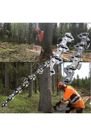 Spech Power Motorlu Testere Uyumlu Çelik Işıl İşlemli Sert Sementeli Zincir