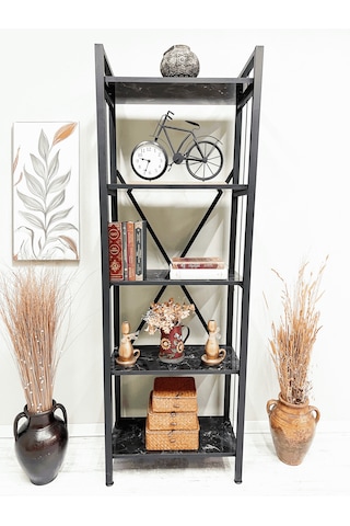 Tanraf Arya Telli Black Kitaplık