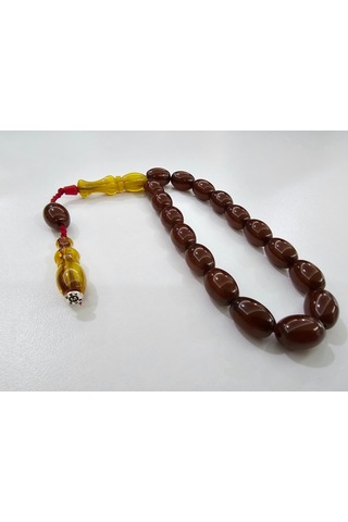 Zeyzun Usta İmzalı Bilek Boy Efe Maskot Sıkma Kehribar Tespih 15 44680602