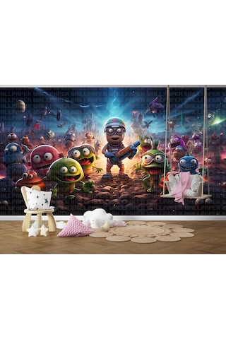 3d Macera Çocuk Odası Poster Duvar Kağıdı