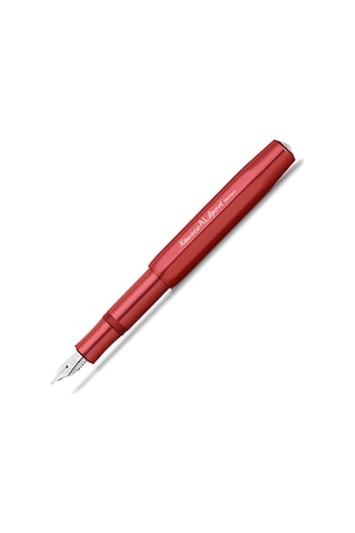 Kaweco AL Sport Dolma Kalem M Uç Metalik Kırmızı 10001563
