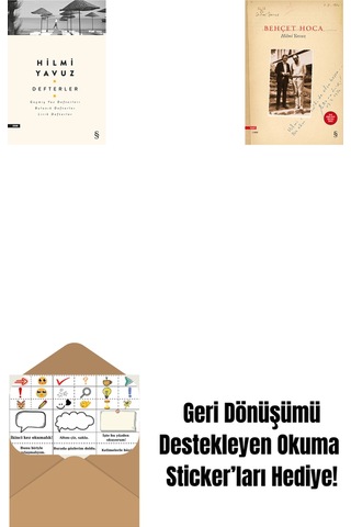 Defterler + Behçet Hoca + Okuma Sticker'ları
