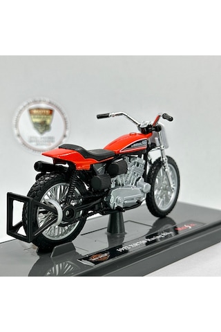 Harley Davidson Xr 750 1:18 Diecast Model Motosiklet