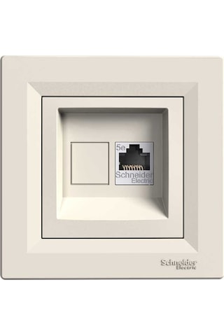 Asfora Krem Rj45 Data Priz N11.19