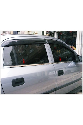 Opel Astra G Krom Cam Çıtası 4 Prç. 1998-2005 Arası P.  Çelik