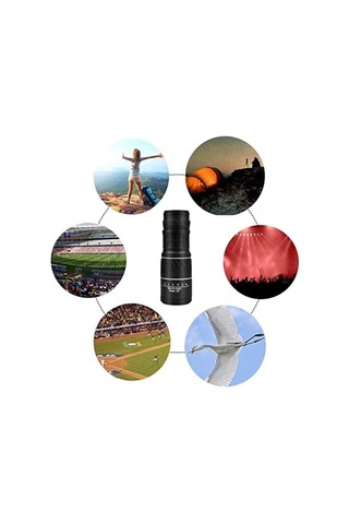 Monoküler Teleskop Yüksek Güçlü Teleskoplar, 16 X 52 Monoküler Kompakt Kapsam