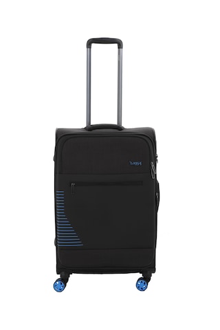 Baggaj V2412 Super Lıght Valiz Gri Set Siyah