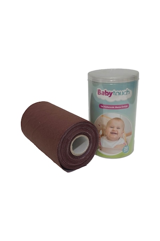 Baby Touch Tek Kullanımlık Rulo Bebek Mama Önlüğü 20 Adet Çok Renkli