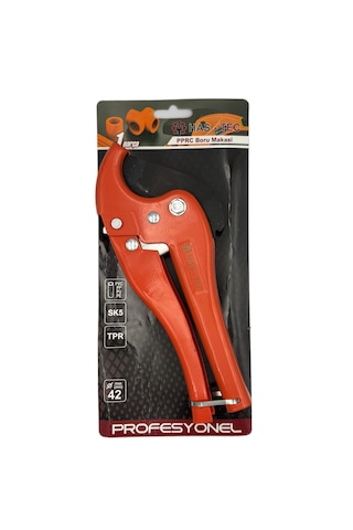 Pprc Boru Makası 42 Mm Çap Kapasitesi Pvc, Ppr, Pe, Pex, Abs Boru Ve Hortum Kesici