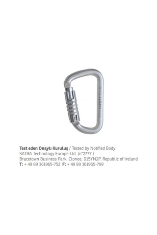 Kaya Safety Geniş Ağız, Otomatik Kilitli Karbon Karabina
