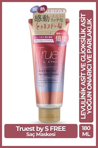 Cosmetex Roland Truest By S Free Premium Saç Maskesi 180 ML