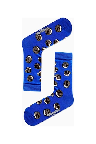 Carnaval Socks 7'li Carnaval Desenli Renkli Çorap Set Renkli Çok Renkli