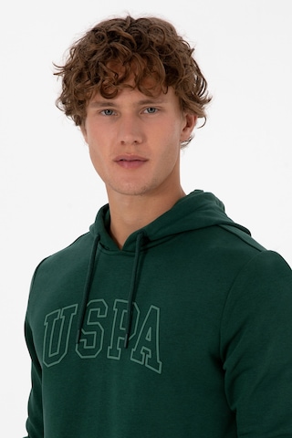 U.s. Polo Assn. Erkek Koyu Yeşil Sweatshirt 50315663-vr079 Koyu Yesıl