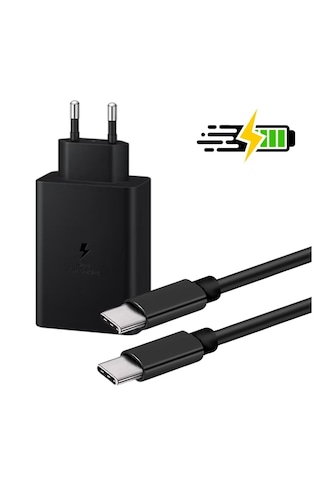 65w Hızlı Şarj Edebilen Type C Uçlu Şarj Aleti 50001