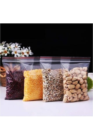 Kilitli Torba Kilitli Poşet 10X12 Cm 100 Adet