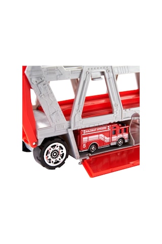 Matchbox Taşıyıcı İtfaiye Aracı İtfaiye Araç ve 8 Aksesuar. Gwm23