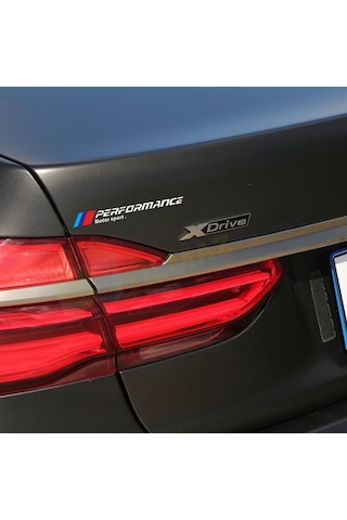 Bmw M Performance Motor Sport Kapı Kolu Bagaj Jant Sticker 4 Adet 13 X 1.40 Cm