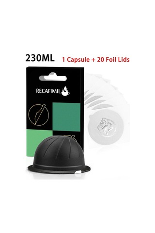 Siyah İ Cafilas Nvcg3 Yeniden Kullanılabilir Kahve Kapsülü Gıda Sınıfı Pp Doldurulabi Bardak Baklalar Kahve Makinesi Aks. 56600464
