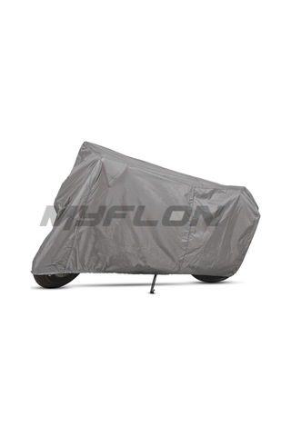 Bodygard Motosiklet Brandası Su Geçirmez Motor Branda - Gri Extra Large Topcase
