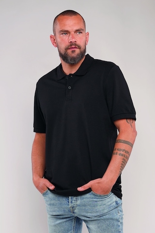 Gabria Polo Yaka Erkek T-shirt Siyah