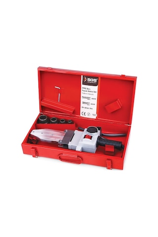Sgs 348 Panzer 1500 W Metal Çantalı PPRC Boru Kaynak Makinesi Seti