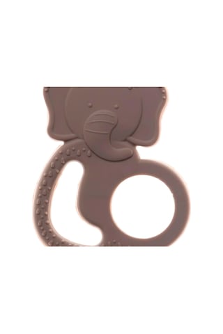 Babyjem Silikon Fil Dişlik 808 Latte Latte Çok Renkli