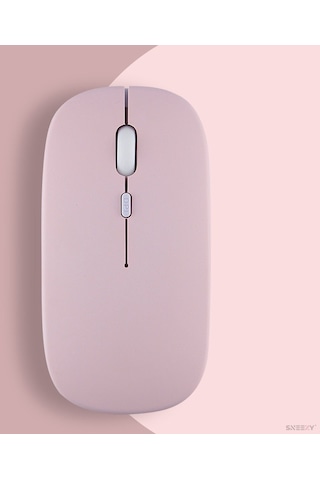 Honor Uyumlu Tablet Şarj Edilebilir Sessiz Mouse Bluetooth + 2.4hz Wifi