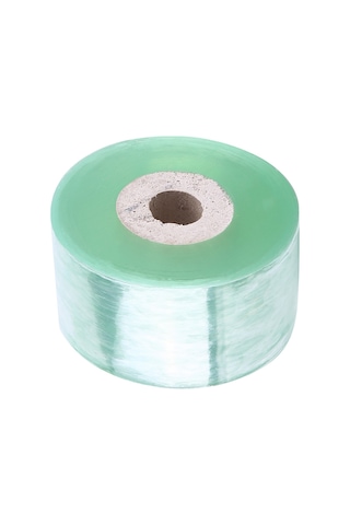 Ximistore9 3cm Genişlikli Yeşil Pvc Aşılama Bandı - Bitki Koruma, Su Kaybını Önleme, Transparan Ve Zırtılı