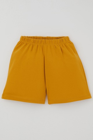Breeze Kız Çocuk Şortlu Pijama Takımı Neşeli Meyveler 4-8 Yaş, Ekru