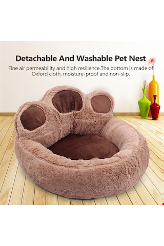 Leezsing Yumuşak Evcil Hayvan Kanepesi Rahat Evcil Hayvan Yatağı Matı Köpek Ve Kediler Uyku Yatağı Evcil Hayvan Malzemeleri Yıkanabilir Evcil Hayvan Yuvası