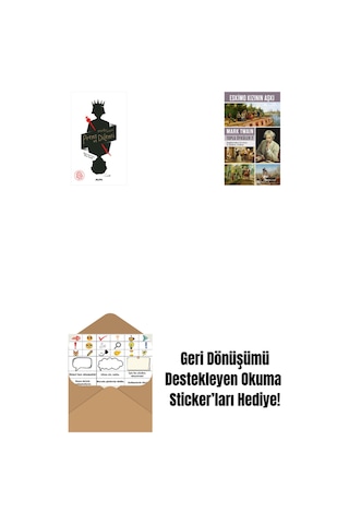 Prens Ve Dilenci + Eskimo Kızının Aşkı + Okuma Sticker'ları