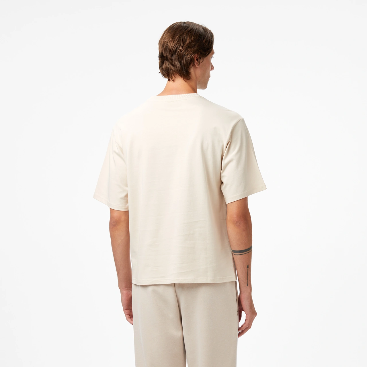 Unıted4 Erkek Krem T-shirt Utms25aw Krem