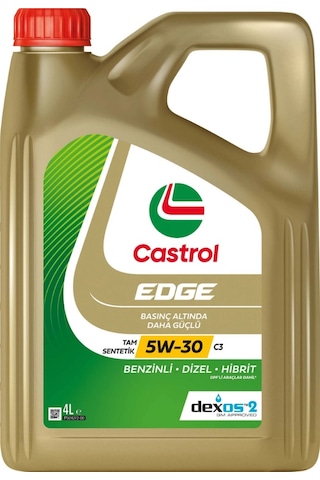 Castrol EDGE 5W-30 C3 Tam Sentetik Motor Yağı