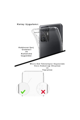 Xiaomi Mi Note 10 Pro Kamera Korumalı Kapak Floral Lila Tasarımlı Şeffaf Kılıf