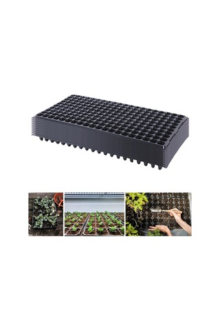 Pazly Tepsileri Taşınabilir Suntek Mikrogreens Fide Adet 200-delik 10 Mf