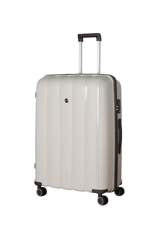 Mçs Polipropilen Valiz V305 75 Cm Kemik-acı Kahve
