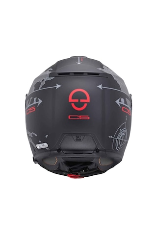 Schubert C5 Globe Black Çene Açılır Motosiklet Kask Siyah