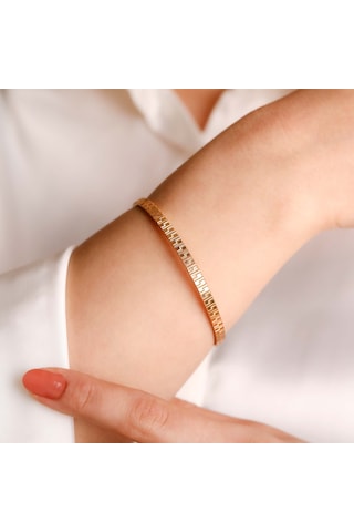 10 Gr Gram 22 Ayar İşçiliksiz Bilezik