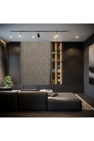 Adawall Omega 23204-4 Çizgili Modern Geometrik Desenli Düz Sade Duvar Kağıdı