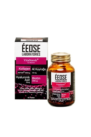 Kolajen Tablet ( Collagen + Hyaluronik Asit + Atkuyruğu + Biotin