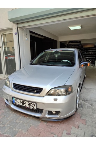 Astra G Yarasa Ayna Kapağı Plastik Parlak Siyah